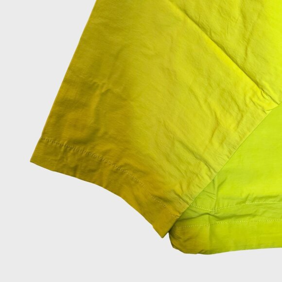 Eileen Fisher Hooded Jacket XL Yellow Drawstring Zip Up Lightweight Minimalist - Picture 6 of 16